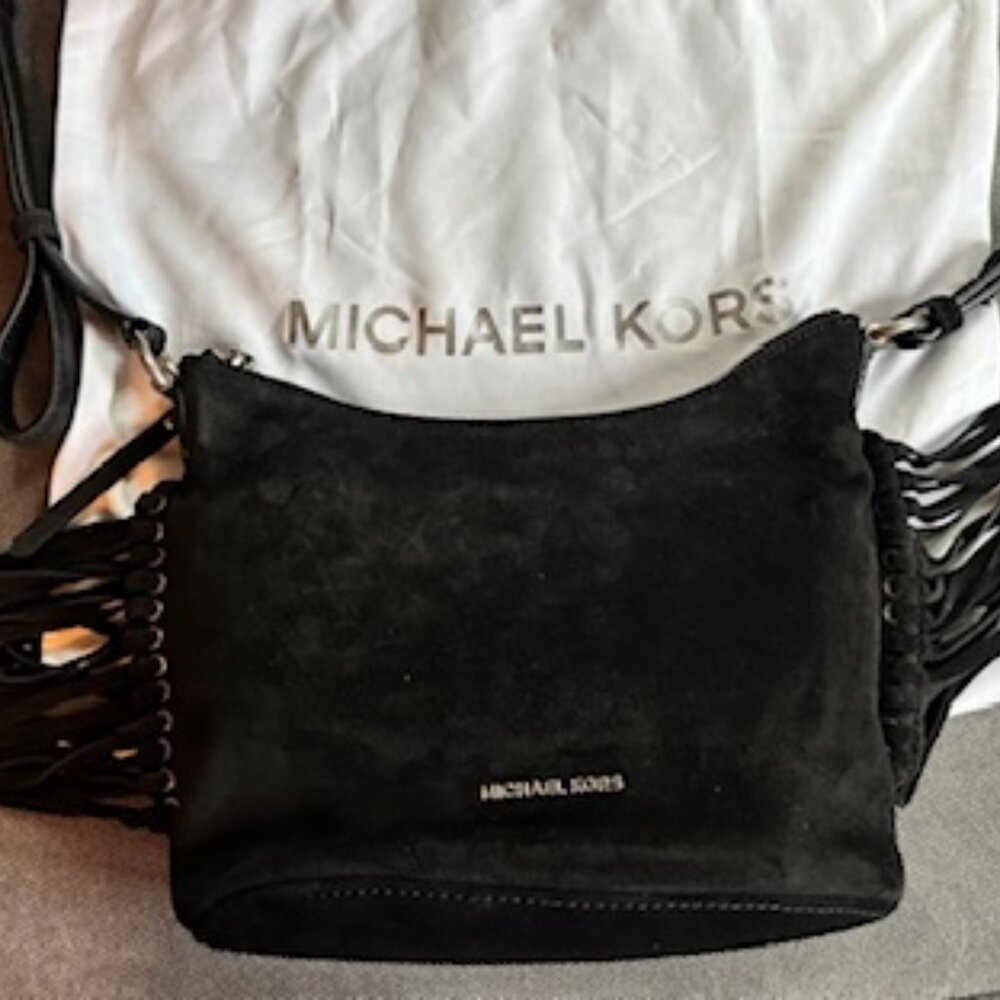 NWT Michael Kors "Billy" Medium Messenger Bag